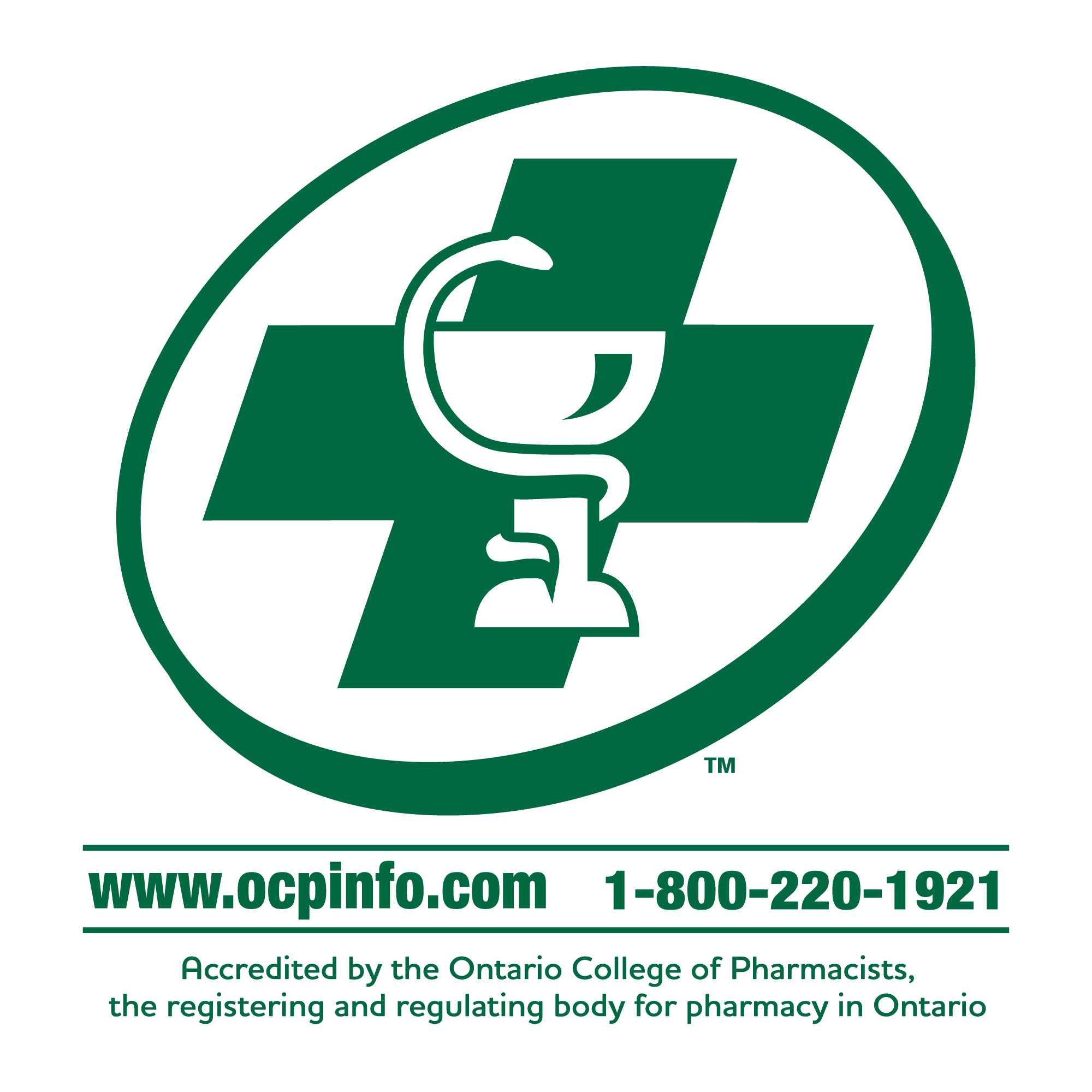 Ontario College of Pharmacists Accreditation logo